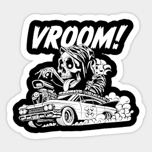 Racing Car Enthusiast Sticker
